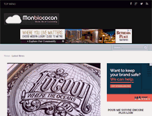 Tablet Screenshot of monbiococon.fr